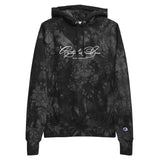 MMXIV Embroidered Unisex Champion tie-dye hoodie