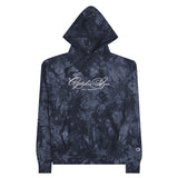 MMXIV Embroidered Unisex Champion tie-dye hoodie